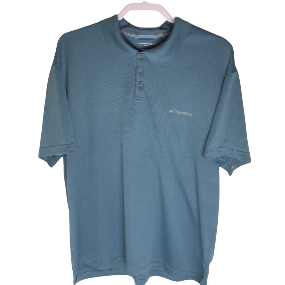 Columbia Sun Protection Polo Shirt Size XL